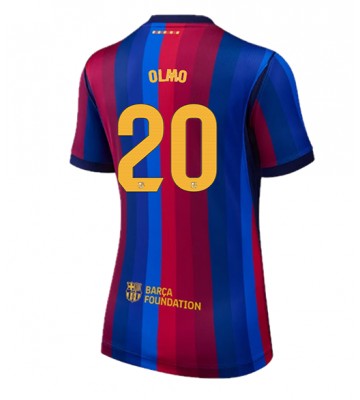 Barcelona Dani Olmo #20 Hjemmebanetrøje Dame 2026-27 Kortærmet Barcelona Dani Olmo #20 Hjemmebanetrøje Dame 2026-27 Kortærmet
